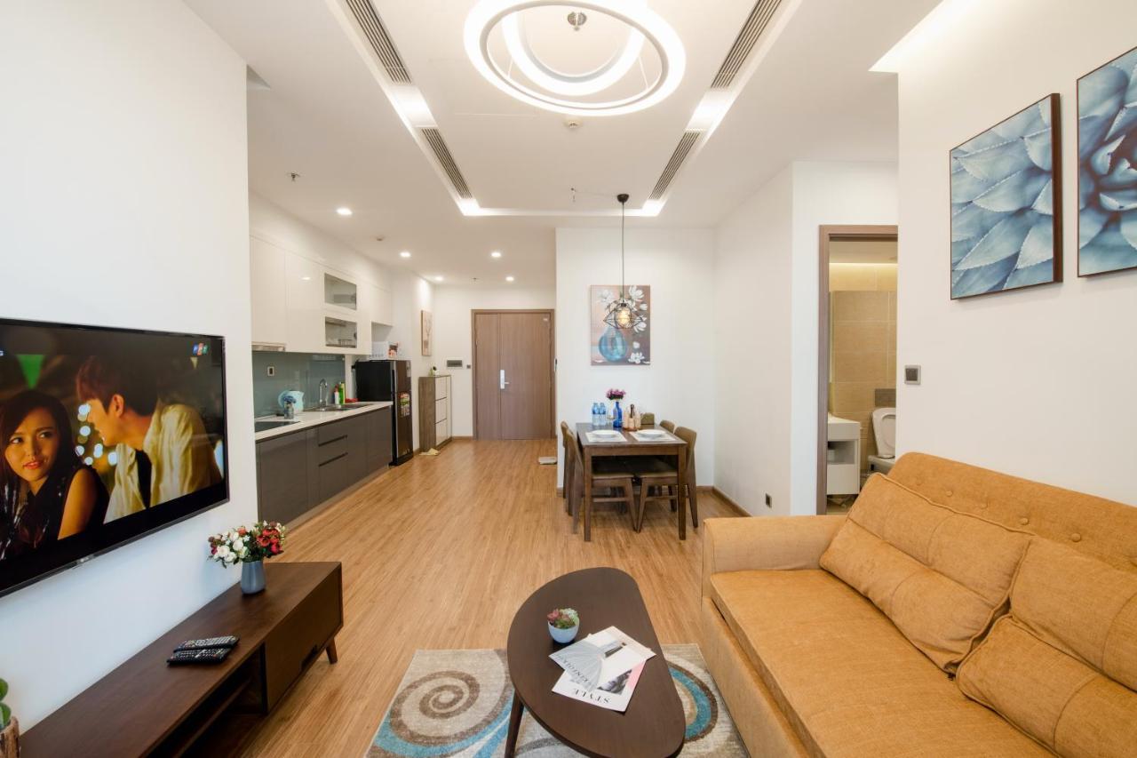 Hi-Home Suites - Vinhomes Metropolis 하노이 외부 사진
