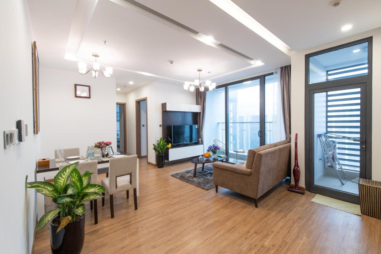 Hi-Home Suites - Vinhomes Metropolis 하노이 외부 사진